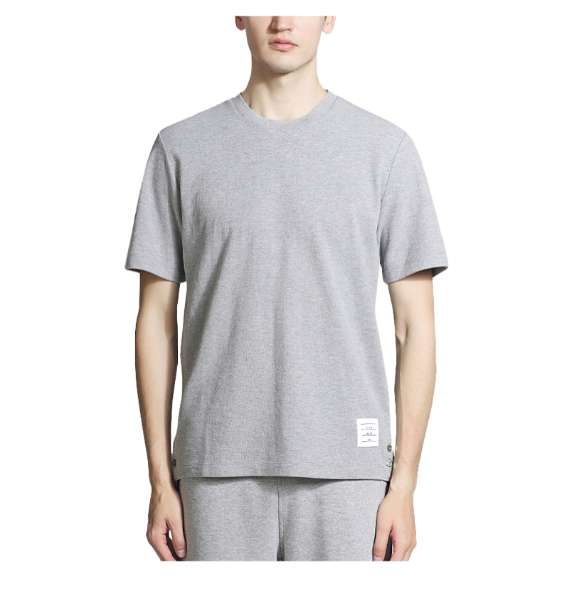 Casual crew neck T-shirt | Thom Browne