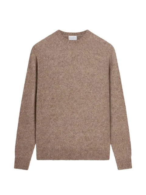 Ballantyne melange-effect crew-neck sweater
